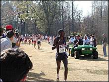 TCU's Njuibi in 2nd Before Dropping out