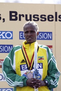 Teyba Erkesso got the Bronze