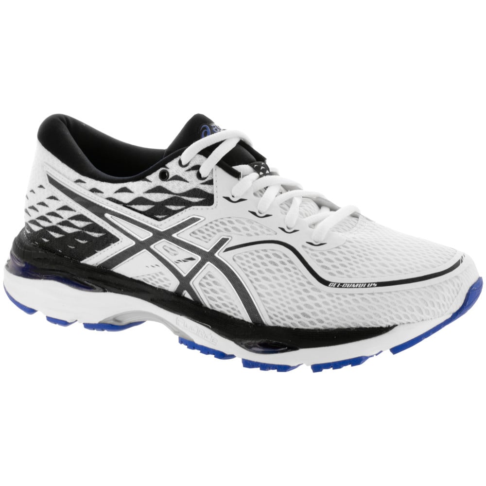 Asics gel cumulus 19 clearance women's shoes white/black/blue purple