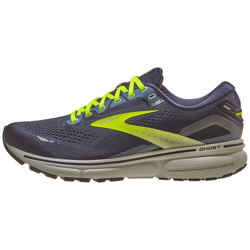 BROOKS GHOST 15 MENS ALLOY OYSTER BLACK