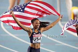 Allyson Felix Got 4 Medals, Including Gold In Both Relays