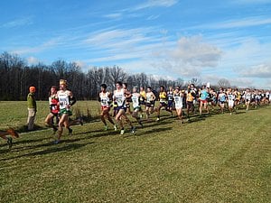 Dartmouth's Will Geoghegan (157) would finish a surprising 14th at finishing just 13th at conference