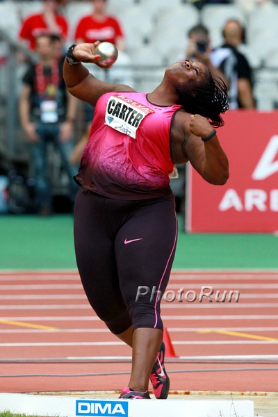 Michelle Carter in the Shot Put