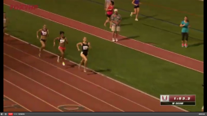 Maggie Vessey had a gap on Martinez very late