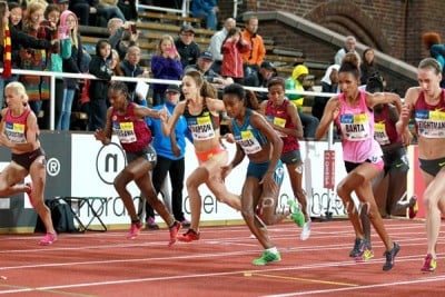 Simpson came out on top the last time she raced Dibaba over 1500