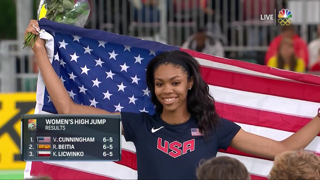 Vashti Cunningham - Randall's Daughter - Wins World High Jump Title And ...