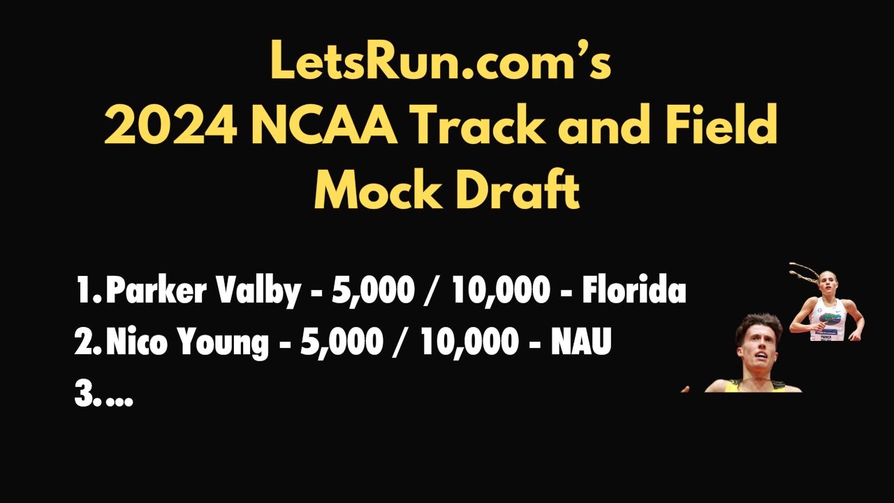 The FirstEver LRC NCAA Track & Field Mock Draft