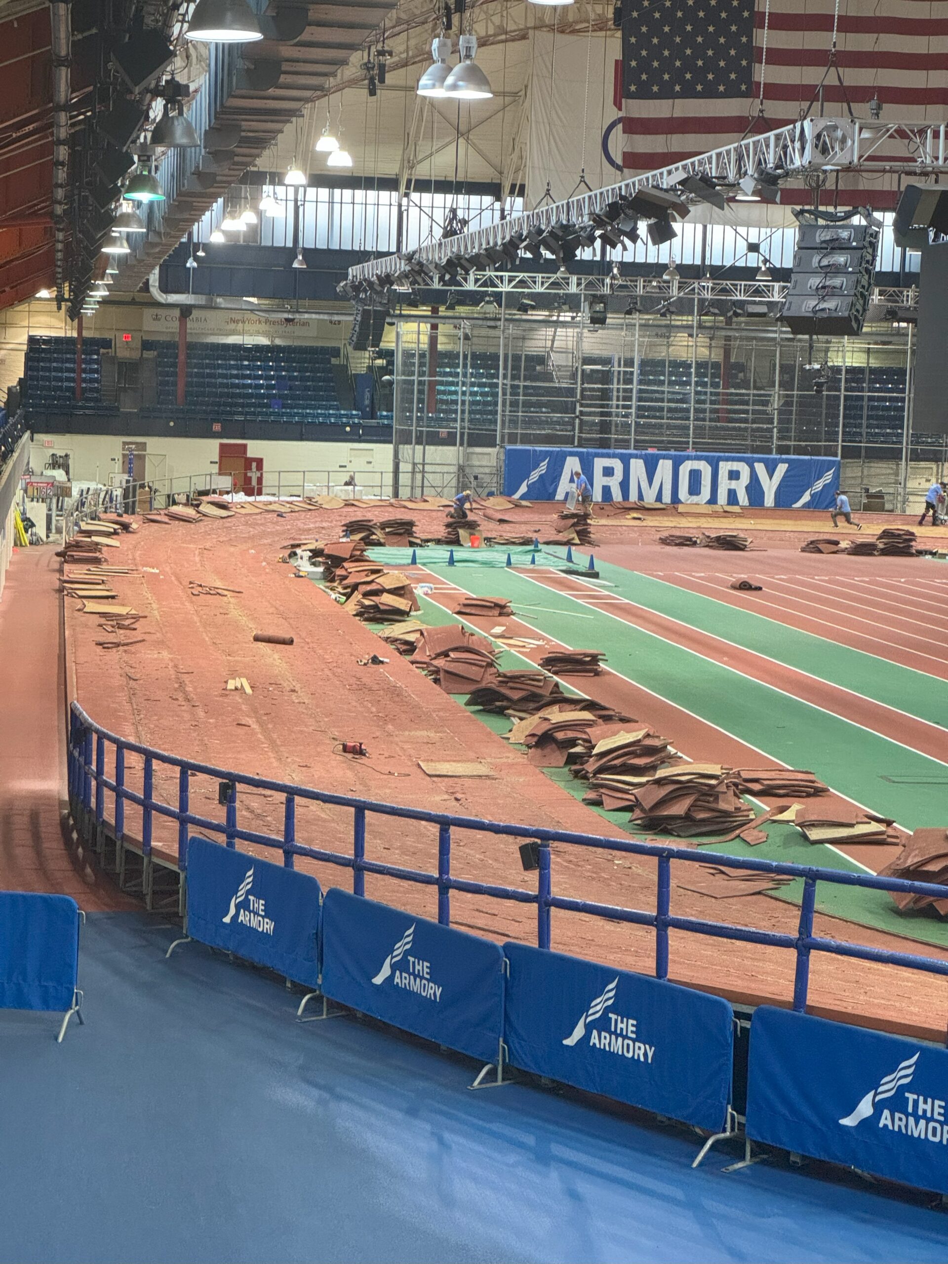 The Armory Unveils a Fast New Blue Track in New York - LetsRun.com